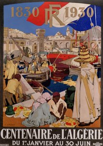 Affisch för Algeriets (1830-1930) hundraårsjubileum, 1930